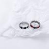Ring Adjustable Open Ring Geometric Heart Stackable Rings Women Rings Heart Chain Ring Korean Style
