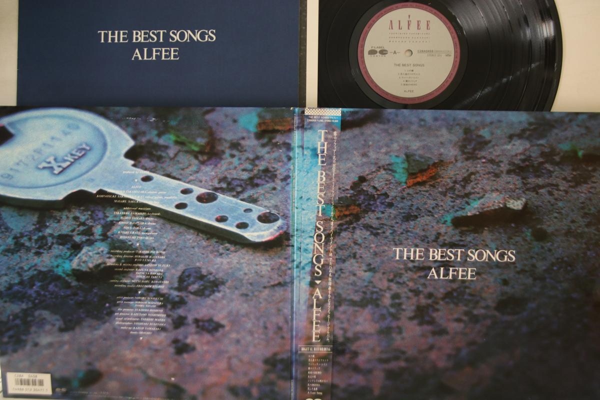 

LP Record ALFEE - Best Songs C28A0458 CANYON 1985 Japan Obi Japanese Pop/Rock Used