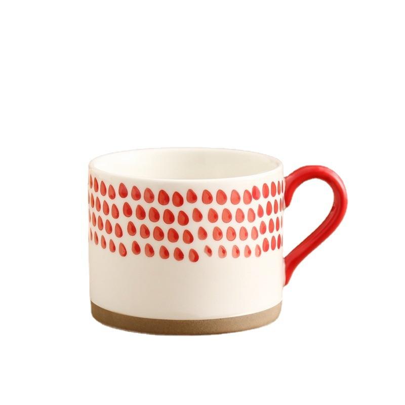 Couple Japanese Ceramic Water Mug Coffee Mug Milk Mug Home Hand Painted Cup to Cup Couple