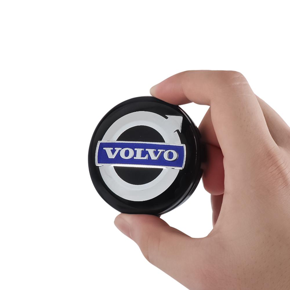 4ks 64MM Středové krytky kol pro auto Krytky nábojů Znak Pro Volvo Rdesign AWD C30 C70 S40 S60 S70 S80 S90 V40 V50 V60 V70 V90 XC40 XC60