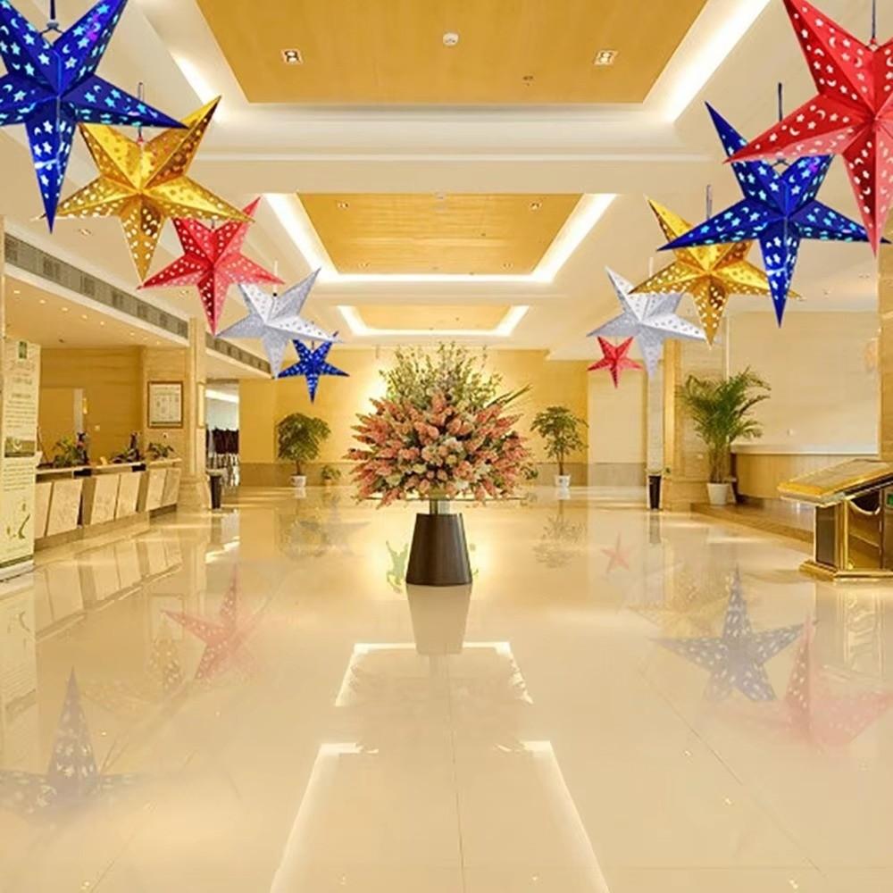 45cm Christmas Pendant Decoration Paper Star Paper Lantern  Home Decor