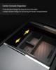 JOWUA Center Console Set for Tesla Reengineered Model 3 Highland Center Console 2 Cup and Premium Silicone Cable Organizer Mat 2024+,