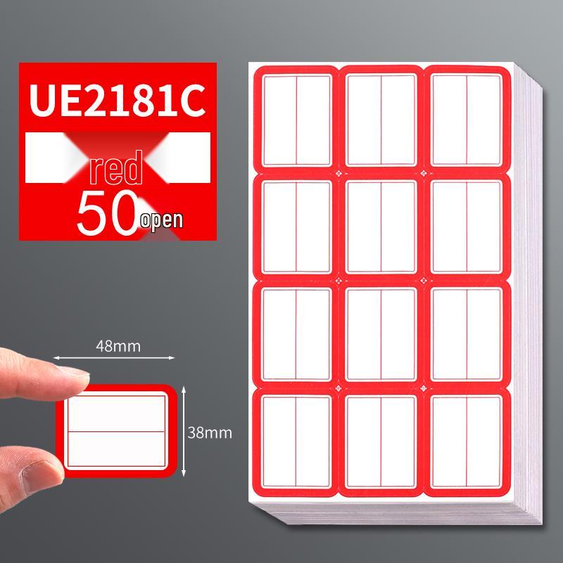 Roztomilé vodotěsné samolepicí poznámkové samolepky - Malé ručně psané štítky