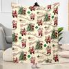 Christmas 131 Blanket Ultra-Soft Suitable for Sofa Seaside Chair for All Seasons Playful Design Perfect Gift for Relatives and Friends