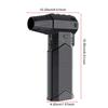 Portable 400000RPM Blow and Suction 2 In 1 B006 3 Outlet Nozzles Blowing Snow Turbo Jet Fan Brushless Violent Fan Electric Air Duster