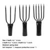 Barbed Fish Spear Sharp Spring Steel Impact Resistant Fishing Fork for Fishing