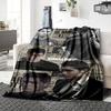 Ronaldos Legacy Lights bedruckte Flanelldecke, atmungsaktiv und warm, ein stilvolles Geschenk für Zuhause, geeignet für den Gebrauch zu Hause, im Büro und als Tagesdecke. 0713a5