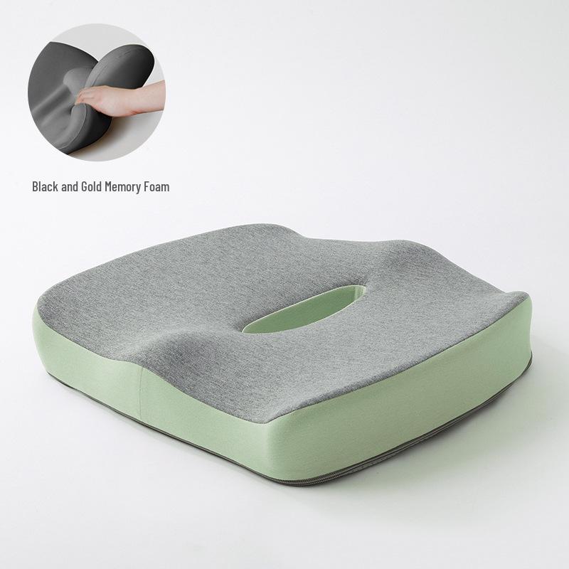 Ergonomic Memory Foam Office Chair Cushion for Lumbar Support and Long Sitting Comfort