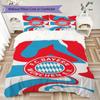 Set Copripiumino Trapuntato con Fantasia FC Bayern Monaco Copripiumino Federa Decorazione per la Casa Regalo di Compleanno (1 * copripiumino + 2 * federe senza imbottitura)48