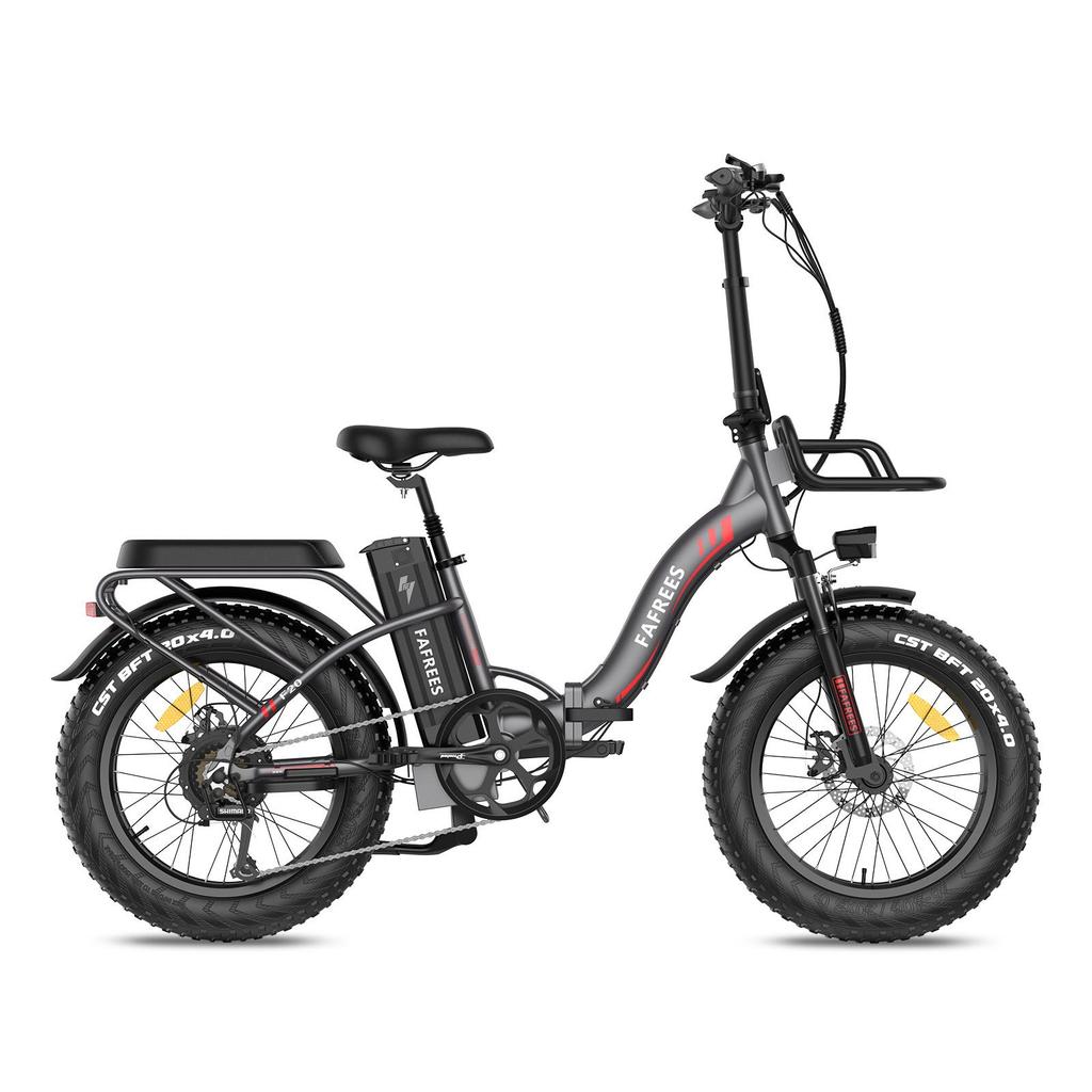 Electric Bicycle Fafrees F20 Max 500W Motor Foldable Electric Bike 48V 30AH 20"x4.0" Tire Adult E-Bike Top Speed 45Km/h Lcd Display