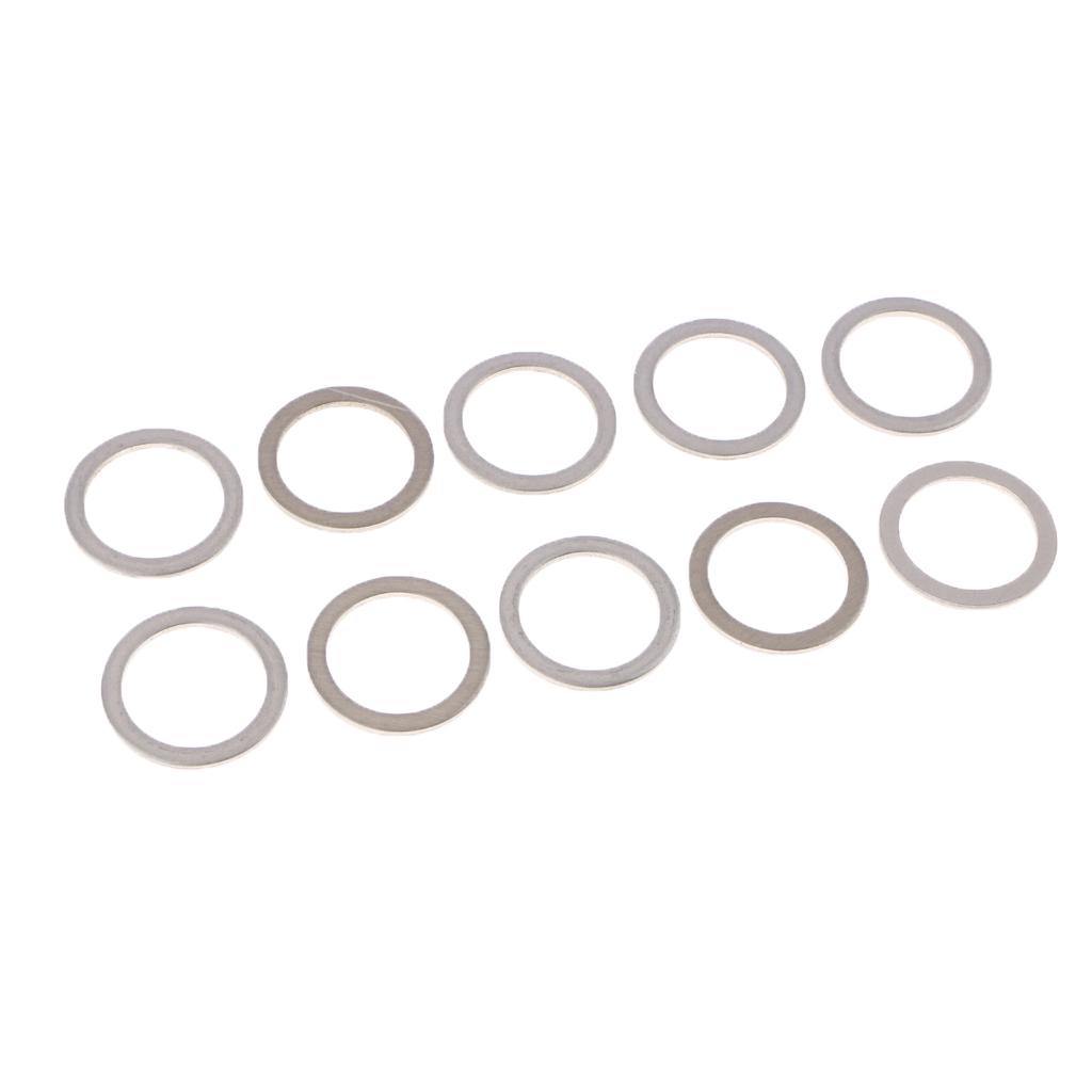 

10x Drain Plug Gaskets Crush Washers Seals Rings for Toyota Lexus, Replacement for the Part # 9043018008 CHINA