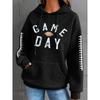 Fashion personality waffle round neck long-sleeved sweater women, autumn and winter loose and warm ladies pullover sweater hoodie comfortable