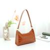 Fashion bags, women's bags, new trendy stone pattern handbags, simple one-shoulder underarm bags.