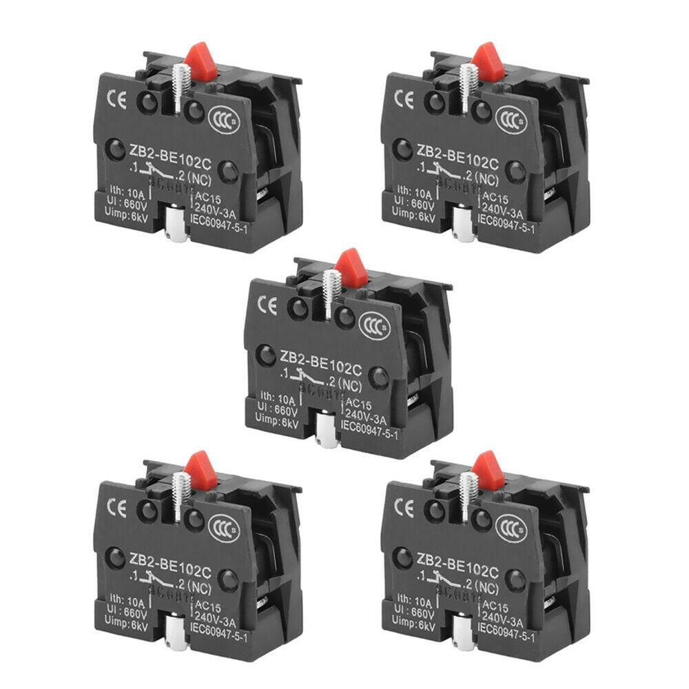 Factory Workshop Joystick Switch Push Botton Switch Black NC