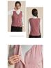 Haosangyuan Warm Mulberry Silk Embroidered Vest for Autumn and Winter