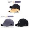 Cotton Letter Embroidery Baseball Cap With Short Brim For Men And Women 2024 Spring Fashion