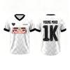 Maglia da Calcio Streetwear Unisex Young Miko Tour 2026 Moda Magliette da Calcio Estive Larghe Casual Donna Uomo T-shirt Stampa Merch Top