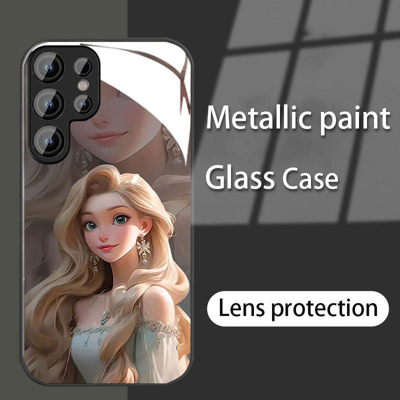 

Long haired Girls Suitable for Samsung S242PLUS Mobile Phone Case S23 Girl S24 Skin Friendly A34 Sense A54 All Inclusive 14 Samsung A55