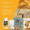 Water Base Gold Foil Paint with Build In Brush Non Toxic Formula Fast Drying Tool Ideal for Homes Use with Kids & Pet