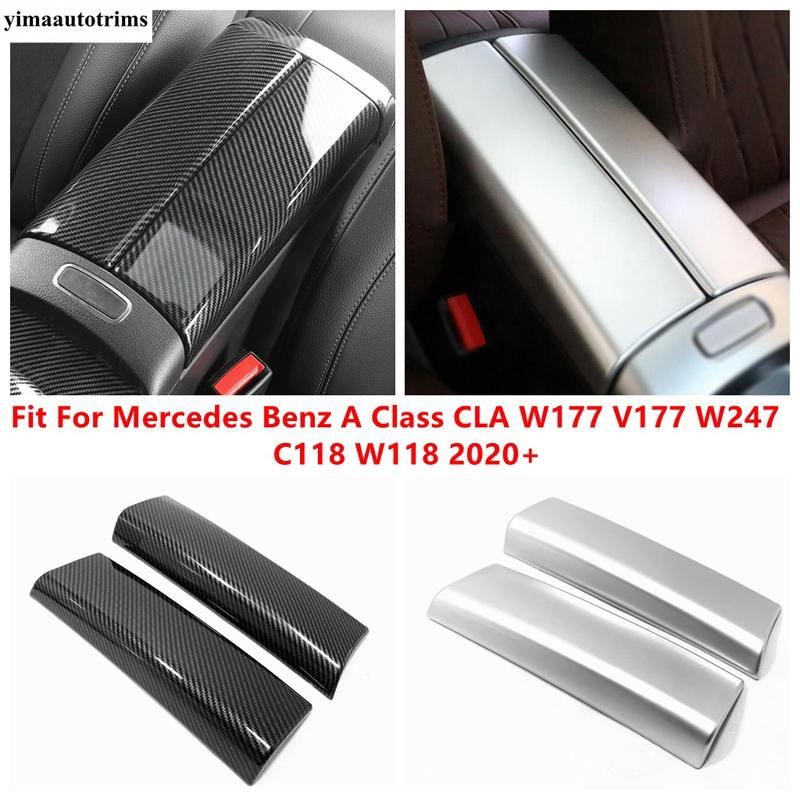 Copertura Vano Portaoggetti Bracciolo Centrale Accessori di Finitura Per Mercedes Benz Classe A CLA W177 V177 W247 C118 W118 - 2024