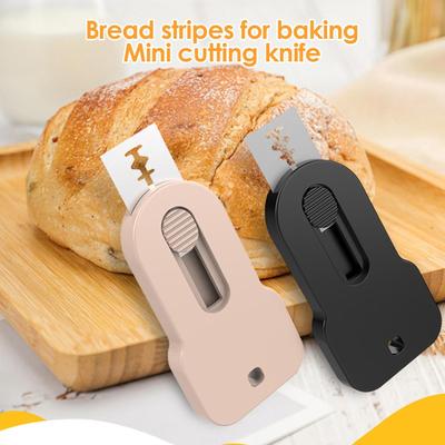 Lame à pain magnétique Coupe-bandes à pain Coupe-pâte à levain Outil de scarification pour la pâtisserie Gadget de cuisine pour la maison
