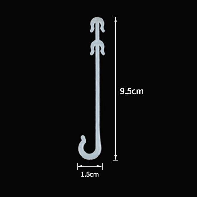 5/10/20PCS J-Shaped Fruit Cherry Tomato Ear Hook Garden Vegetable Plant Grape Support Vines Fastener Clips Trellis Fixed Buckle Hook