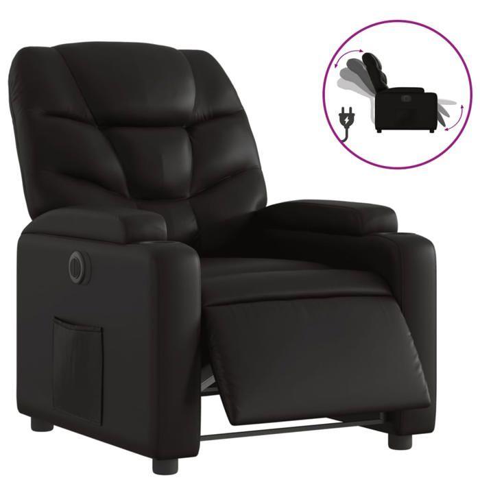 VidaXL Electric Recliner, Relaxation Chair with Adjustable Backrest and Footrest, Living Room Seat, Modern, 3204644