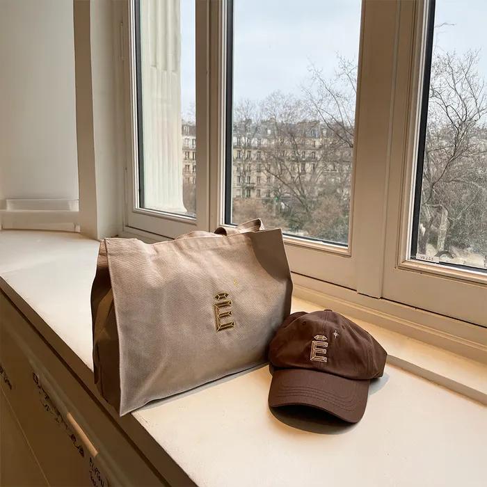 KNI CANVAS BAG beige