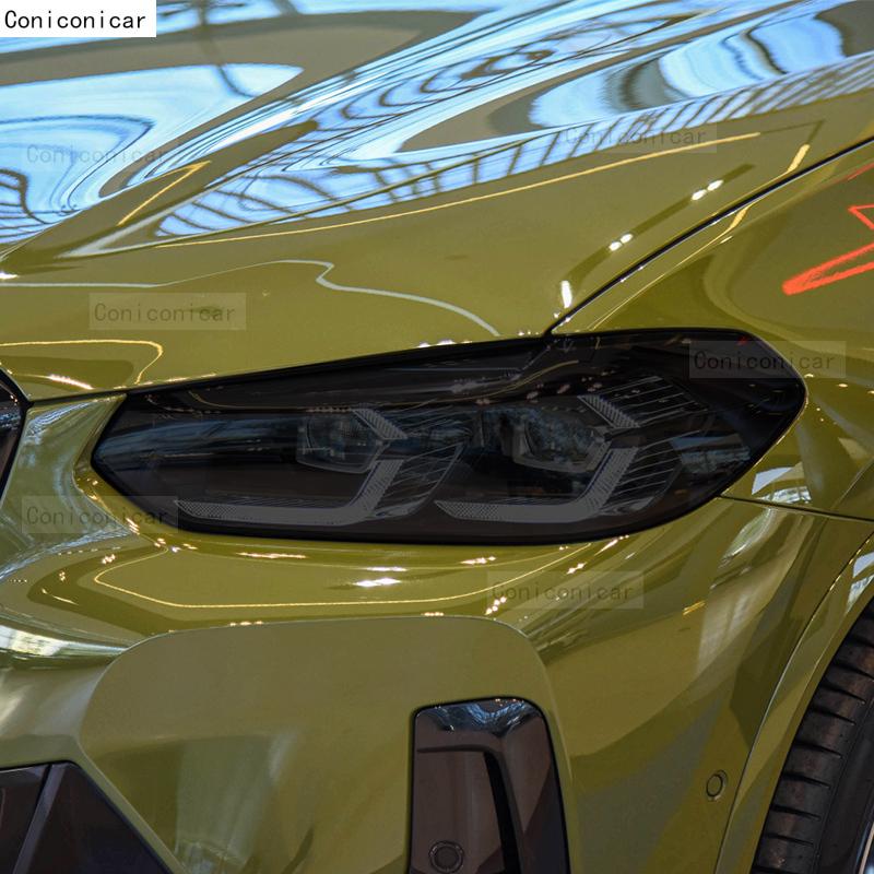 For BMW X3 IX3 X3M G01 G08 F97 2018-2024 Car Exterior Headlight Anti-scratch Front Lamp Tint TPU Protective Film Repair