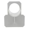 3.7cm Swimming Pool Pipe Holder Above Ground Pool Hose Bracket Hose Support with Tapes Gray