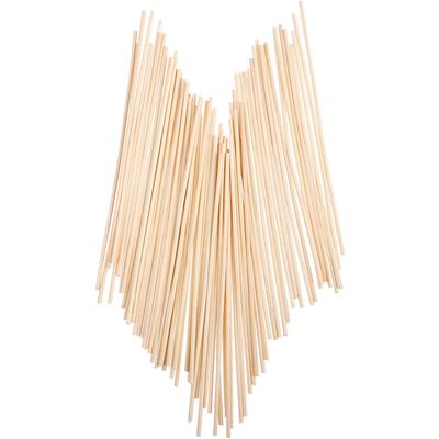 100 Pcs Natural Rattan Diffuser Sticks Aroma Volatile Wands Fragrance Diffuser Rods Essential Oil Wick Sticks Aroma Bottle