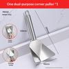 Stainless Steel Drywall Corner Trowel Dual Use For Inside Outside Corners Perfect For Wall Plastering Home Renovation Work