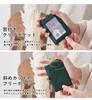 Lizdays Pass Case with Holds 2 IC Includes Extendable Reel Suitable for Men and Women Reel, Cards, Strap, (Green)