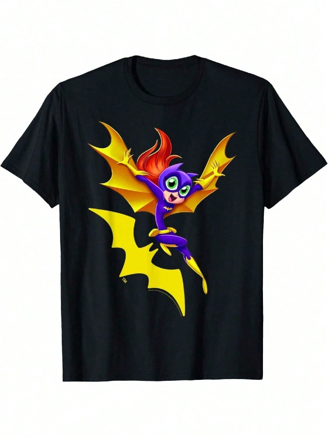 Футболка DC Comics Super Hero Girls Batgirls S разноцветный