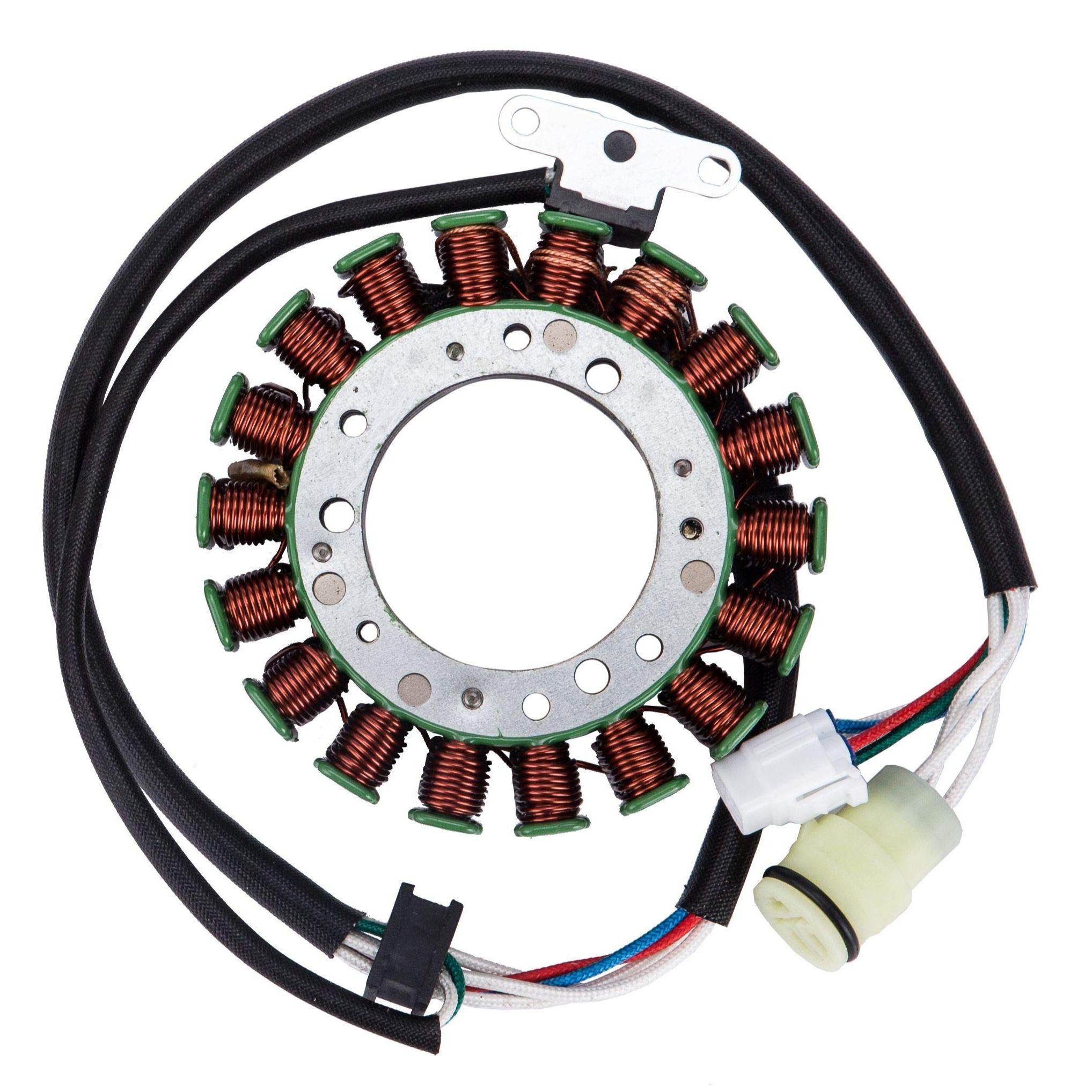 

Stator Magneto Coil For YAMAHA ATV Warrior 350 Raptor 350 YFM350 Wolverine350 Big Bear 400 YFM400 5NF-81410-00-00 5FU-81410-00 1 PC Stator