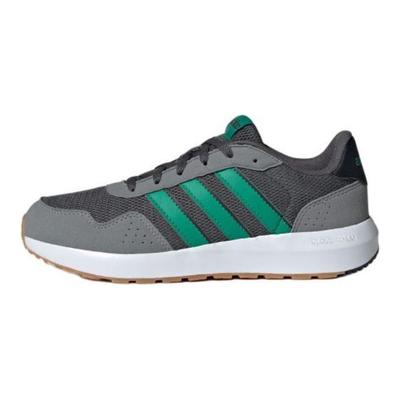 Run 60s J Grey Court Green Kids Sneakers Grey-Six Grey-Three JH8773