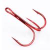 FISHKING Fishing Hook 10/15/20pcs High Carbon Treble Hooks Super Sharp Solid Size 0.433 In-1.574 In Triple Barbed Steel Fishing Lure Hook