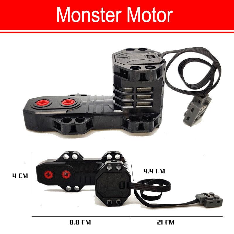 Technické Motorové Díly Multi Power Functions 8293 8883 Nástroj Servo Vlakový Motor PF Modelové Sady Stavebnice Kompatibilní značka