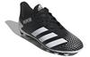 adidas Predator 20.4 20.4 Fxg Game Ready Slip Resistant Abrasion Resistant Low Top Kids' Soccer Shoes Black White Kids' FW9221