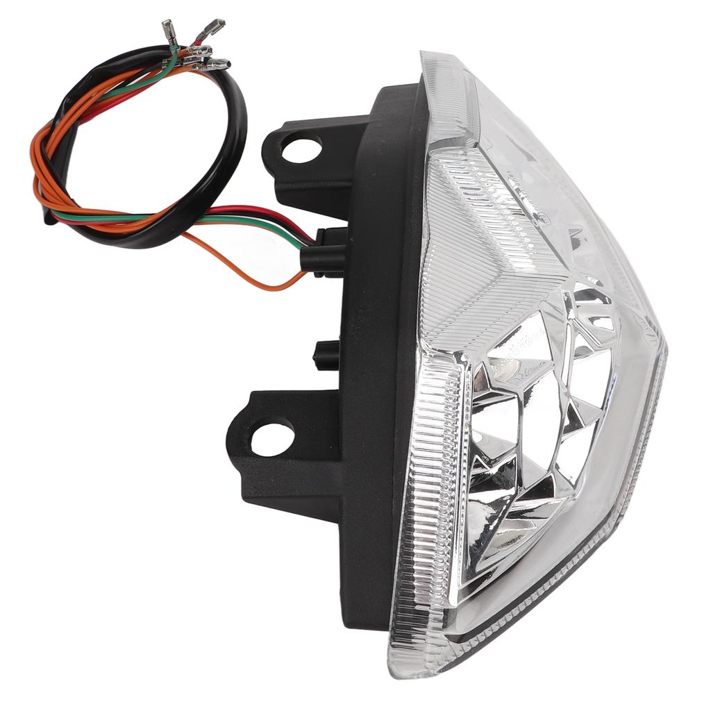 Motorcycle LED Tail Lamp IP67 Waterproof High Brightness Turn Signal Light Replacement for Z1000 2010‑2013Transparent
