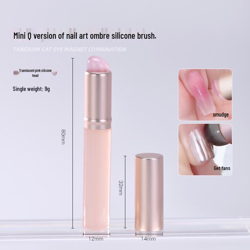 

Силиконовая кисть для румян с градиентом и набор инструментов для пудры «Волшебное зеркало»