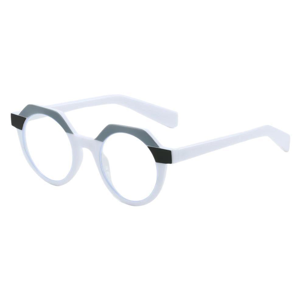 Personalized Color Matching Round Sunglasses Sunglasses Retro Trend Sunglasses Fashion High Sense