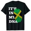 Funny Its In My DNA Jamaica Jamaican Pride Graphic Tshirts Tshirt Men Womens Fashion Casual Oversized 100 Cotton T Shirt