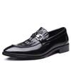 Fashion Crocodile Shoes Black Business Shoes Men Oxford Leather Suit Shoes Men Italian Formal Dress Sapato Social Masculino Mariage 2024