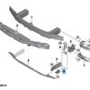 BMW 3 Series G80 Small Bumper Iron Bracket (51118069436) Replacement
