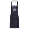 Premier Faux Leather Denim Bib Apron