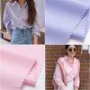 Plain Combed Cotton Fabric Poplin for Clothes Shirt Dresses Sewing High-grade Smooth Skirts Cloth Thin Anti-wrinkle