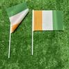 SKY FLAG Ivory Coast Hand Flag 14x21cm 10/20/50/100pcs Polyester Flying The Ivorian National Banner Côte D'Ivoire Hand Flag