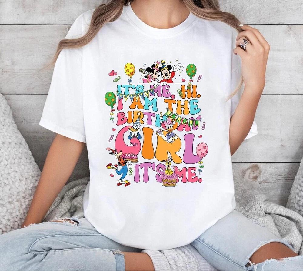 TShirt Mickey Friends Its Me I Am A Birthday Unisex S
