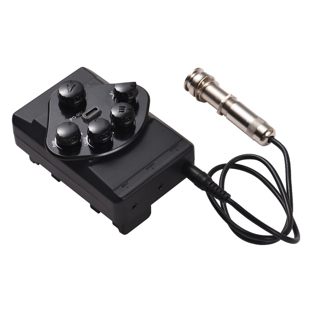 MANNIWO PG 951 Guitar Resonant Pickup DSP Resonance Sound Pickup for Guitar BT Guitar Pickup DIY Kit for Classical &